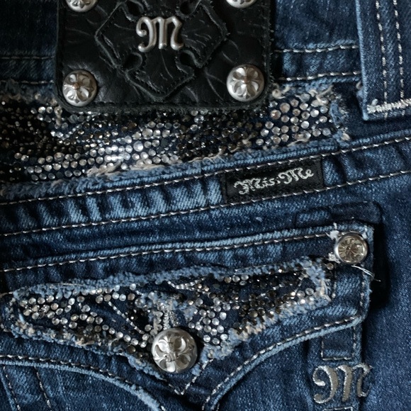 Miss Me Jeans Sz 31 Unhemmed - Picture 8 of 10